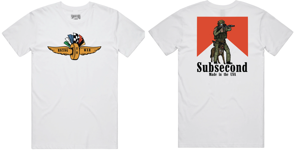 Racing to War Tees