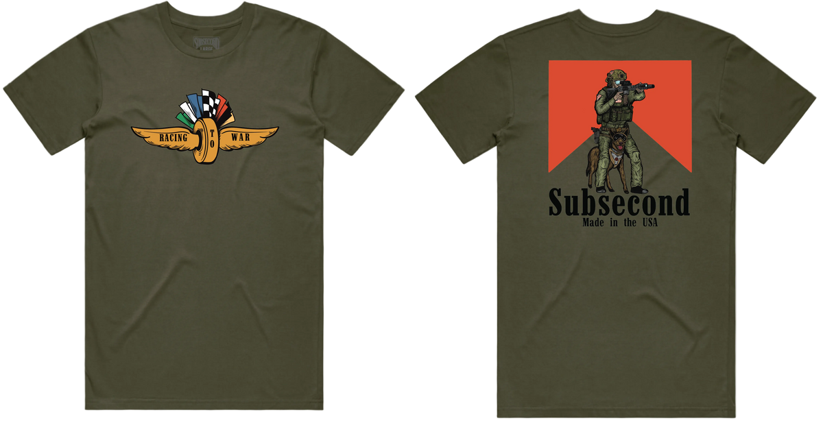 Racing to War Tees