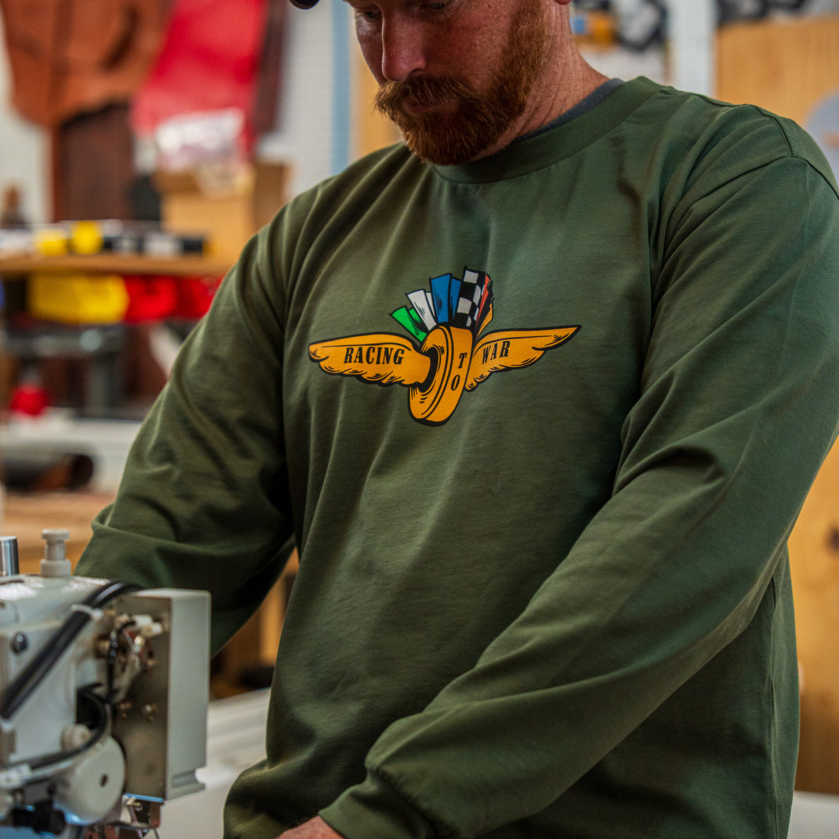 Racing to War Tees