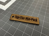 Custom Leather Chamber Flag